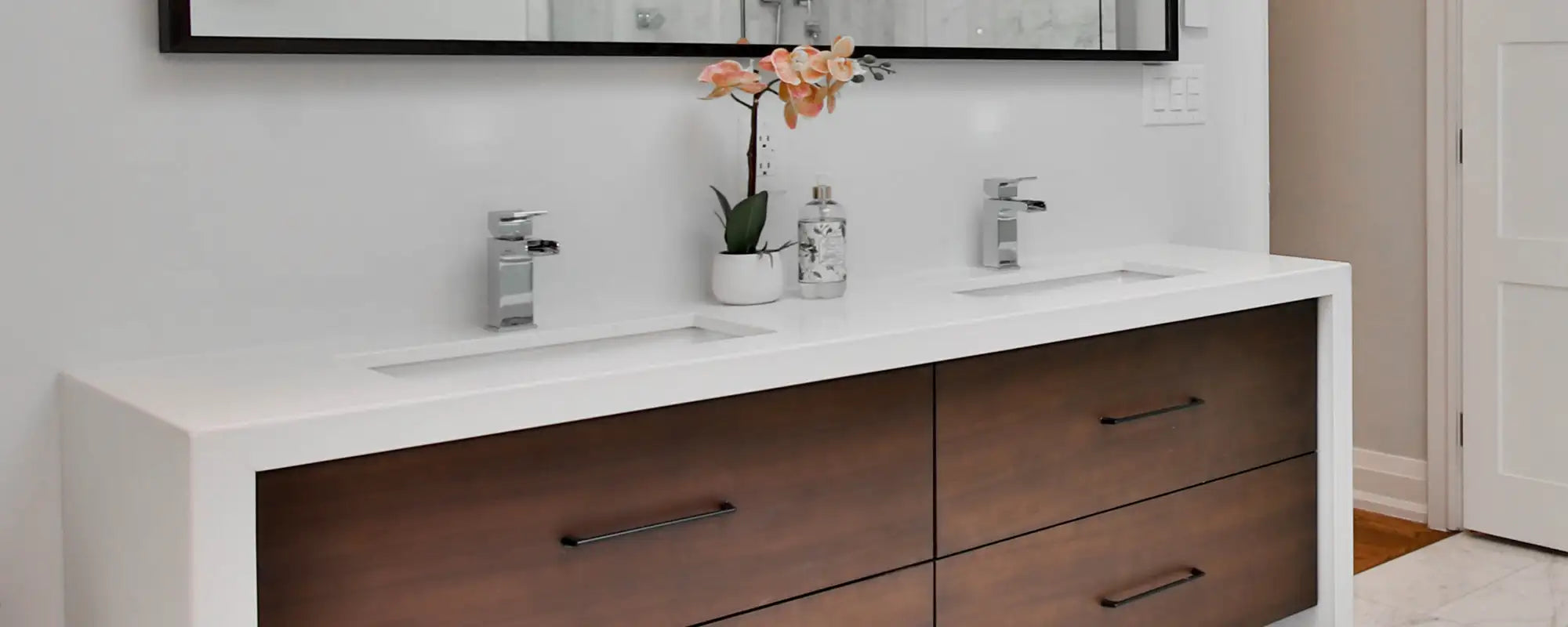 Custom Integrated Vanities & Cabinets