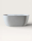 Front view of the Bellastone EQUA Freestanding Bath 1500mm in white
