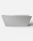 Front view of the Bellastone FORMA Freestanding Bath in white