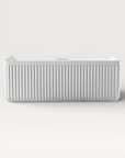 Front view of the Bellastone KOLPA Freestanding Bath in white
