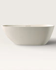 Front view of the Bellastone ARIA Freestanding Bath 1700mm in cream