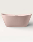 Front view of the Bellastone ARCHA Freestanding Bath in pink