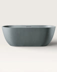 Front view of the Bellastone EQUA Freestanding Bath 1700mm in granite-grey