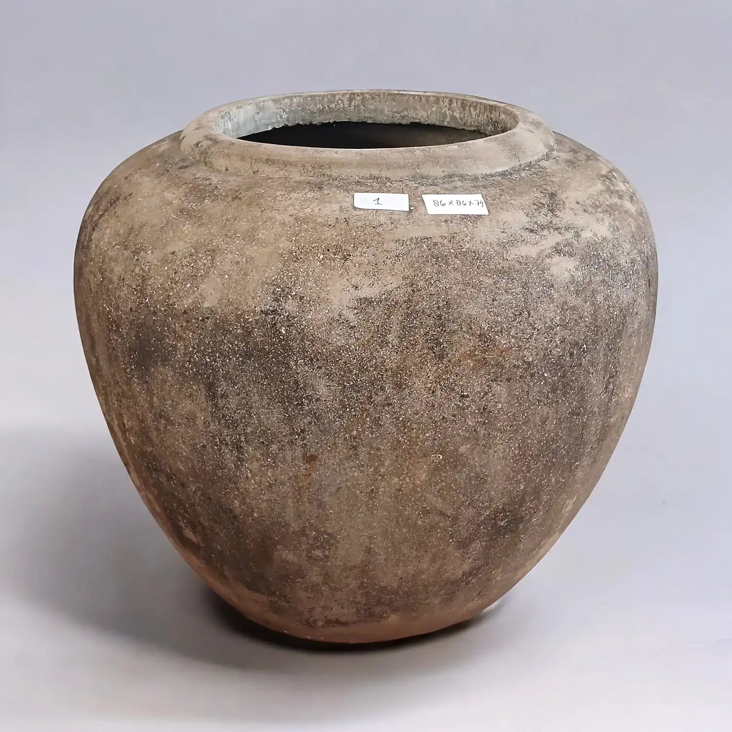 Oversized Antique Javanese Clay Pot