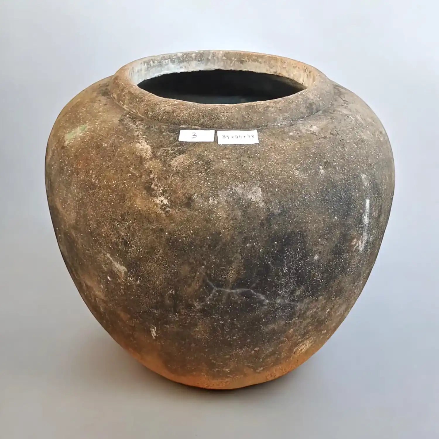 Oversized Antique Javanese Clay Pot
