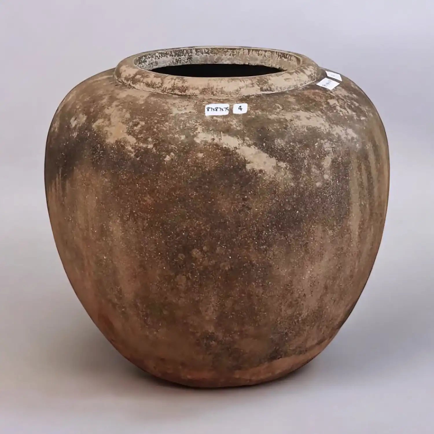 Oversized Antique Javanese Clay Pot