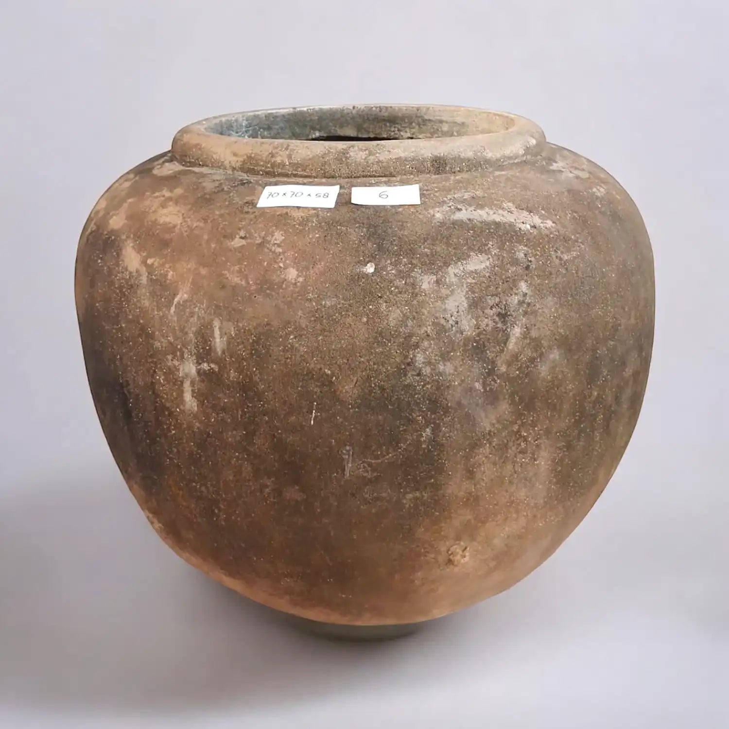 Oversized Antique Javanese Clay Pot