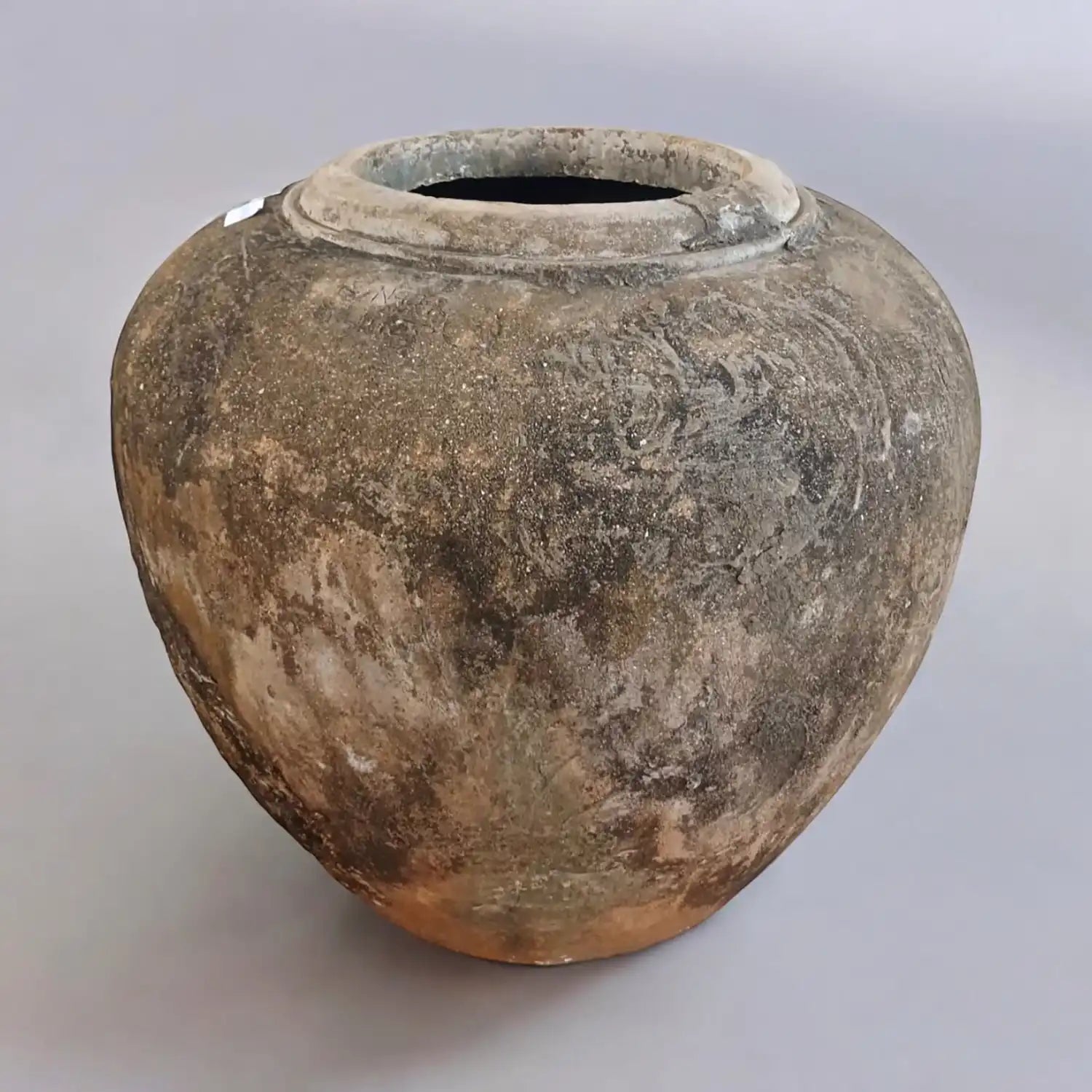 Oversized Antique Javanese Clay Pot
