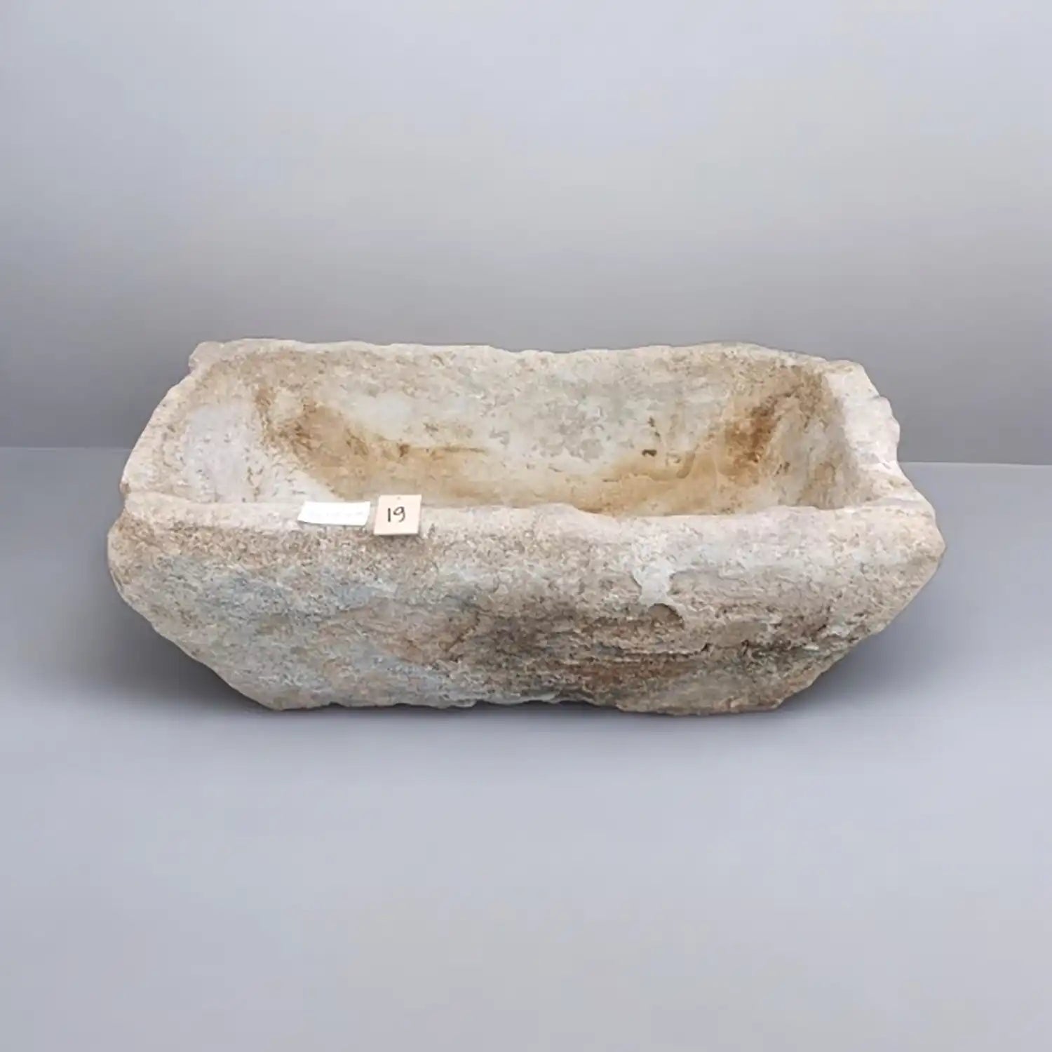 Oversized Antique Javanese Limestone Trough