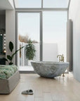 River Stone Bath