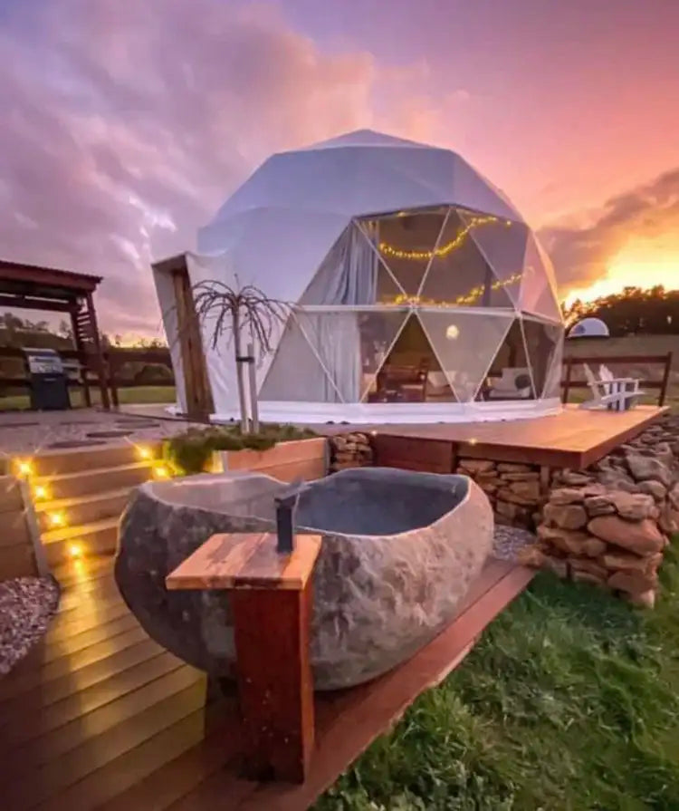 River Stone Bath