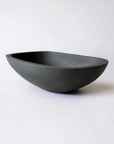 Matte Dark Grey Freestanding Stone Composite Basin - Renoir Collection