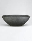 Titian Stone Bath in Dark Grey