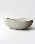 Brancusi Stone Composite Bath in Speck Grey