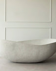 Brancusi Bath in Speck Grey