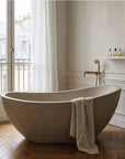 Da Vinci 1500mm Freestanding Stone Composite Bathtub in Gordes
