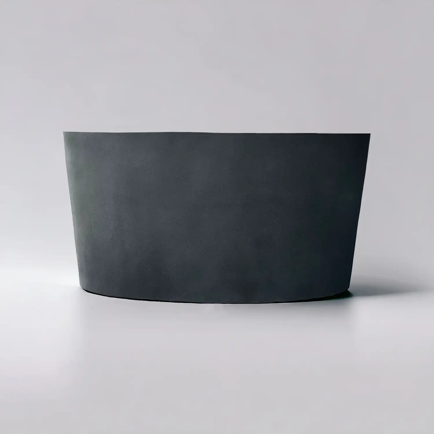 Hokusai Stone Composite Bath in Dark Grey Terrazzo