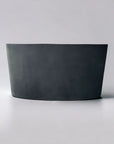 Hokusai Stone Composite Bath in Dark Grey Terrazzo