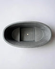 Hokusai Stone Composite Bath in Dark Grey Terrazzo