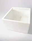 Japanese Stone Composite Bath in Pure White