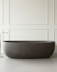 Messina Bath in Dark Grey