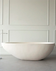 Picasso Bath in Limestone