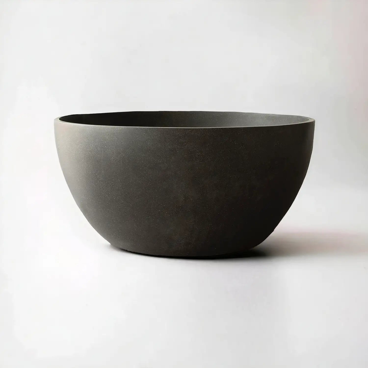 Raphael Stone Composite Bath in Dark Grey