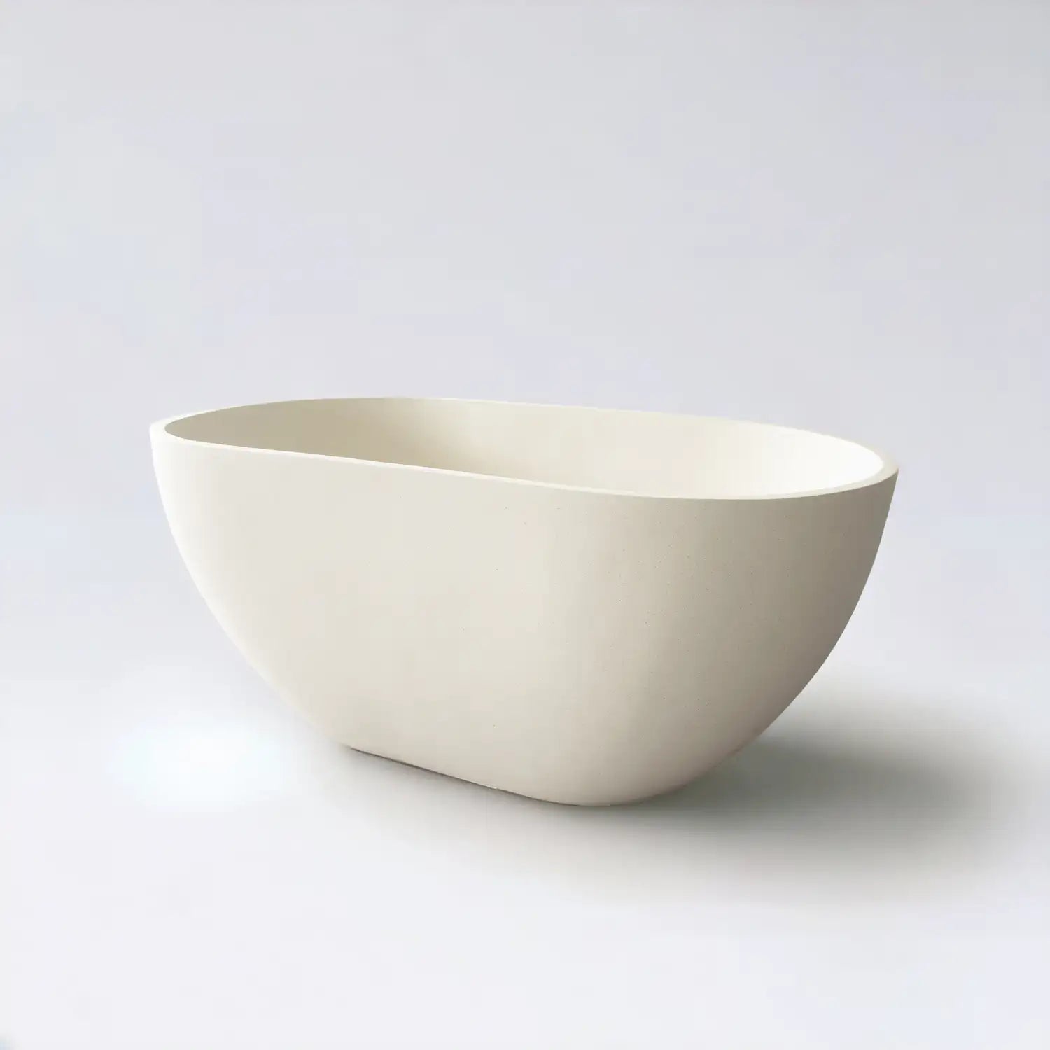 Renoir Stone Composite Bath in Limestone