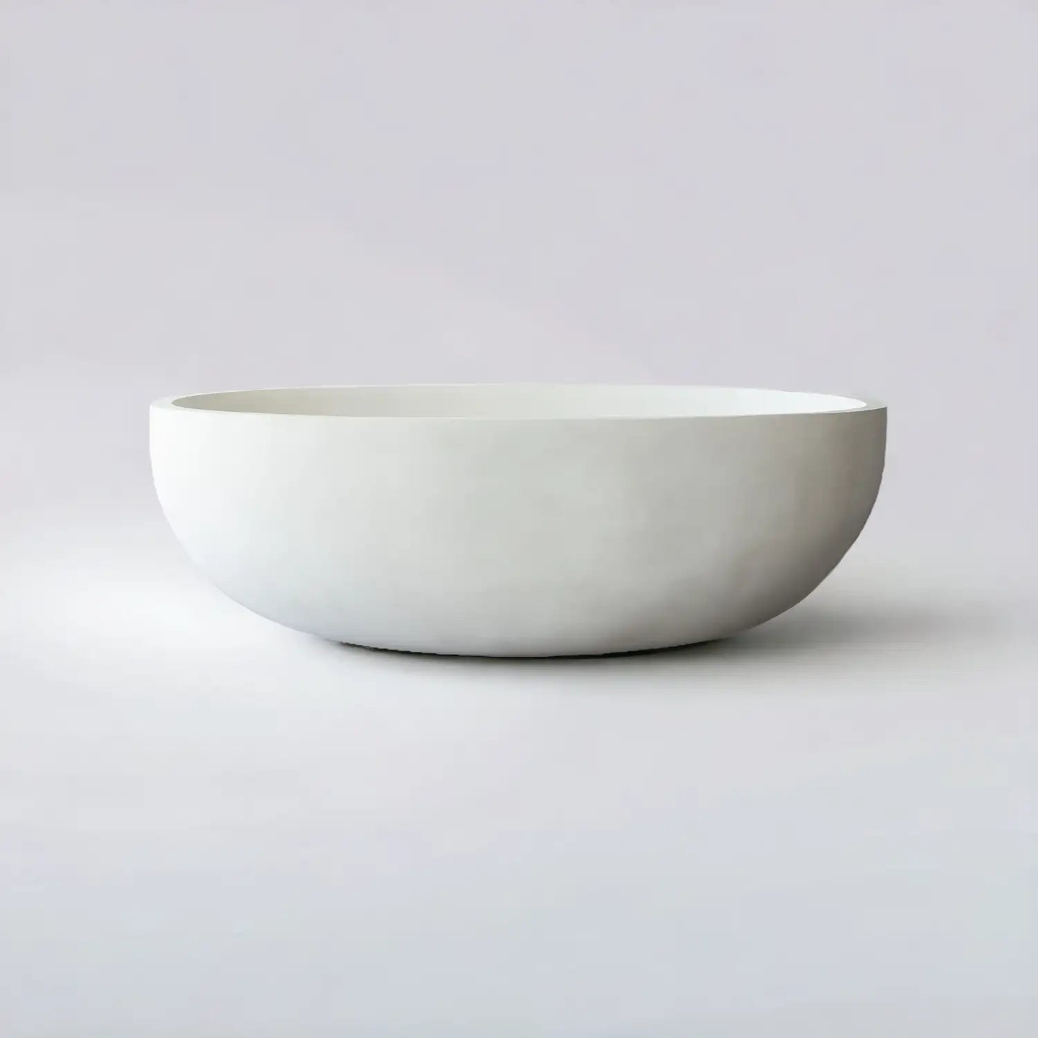 Rubens Stone Composite Bath in Pure White