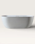 Front view of the Bellastone EQUA Freestanding Bath 1700mm in white