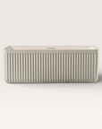 Front view of the Bellastone KOLPA Freestanding Bath in cream