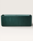 Front view of the Bellastone KOLPA Freestanding Bath in green