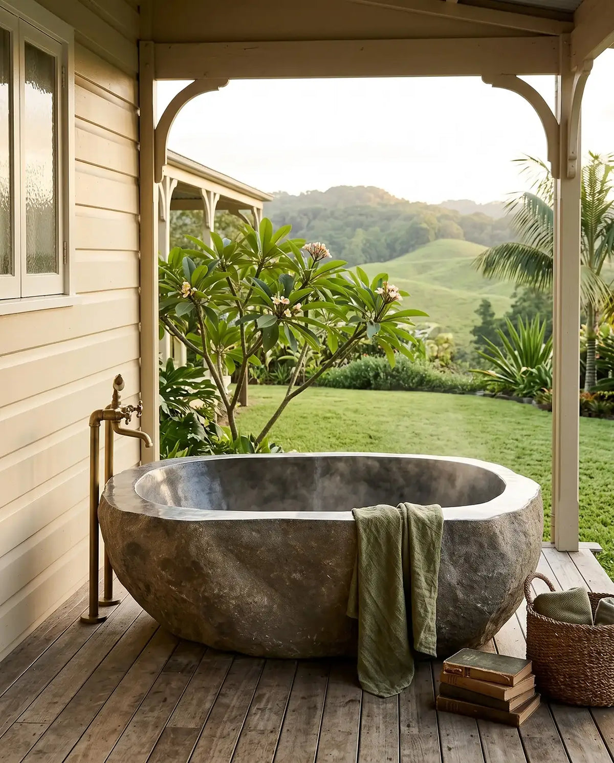 Riverstone bath