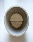 Hokusai 1100mm Freestanding Soaking Stone Composite Bathtub in Medium Grey Terrazzo