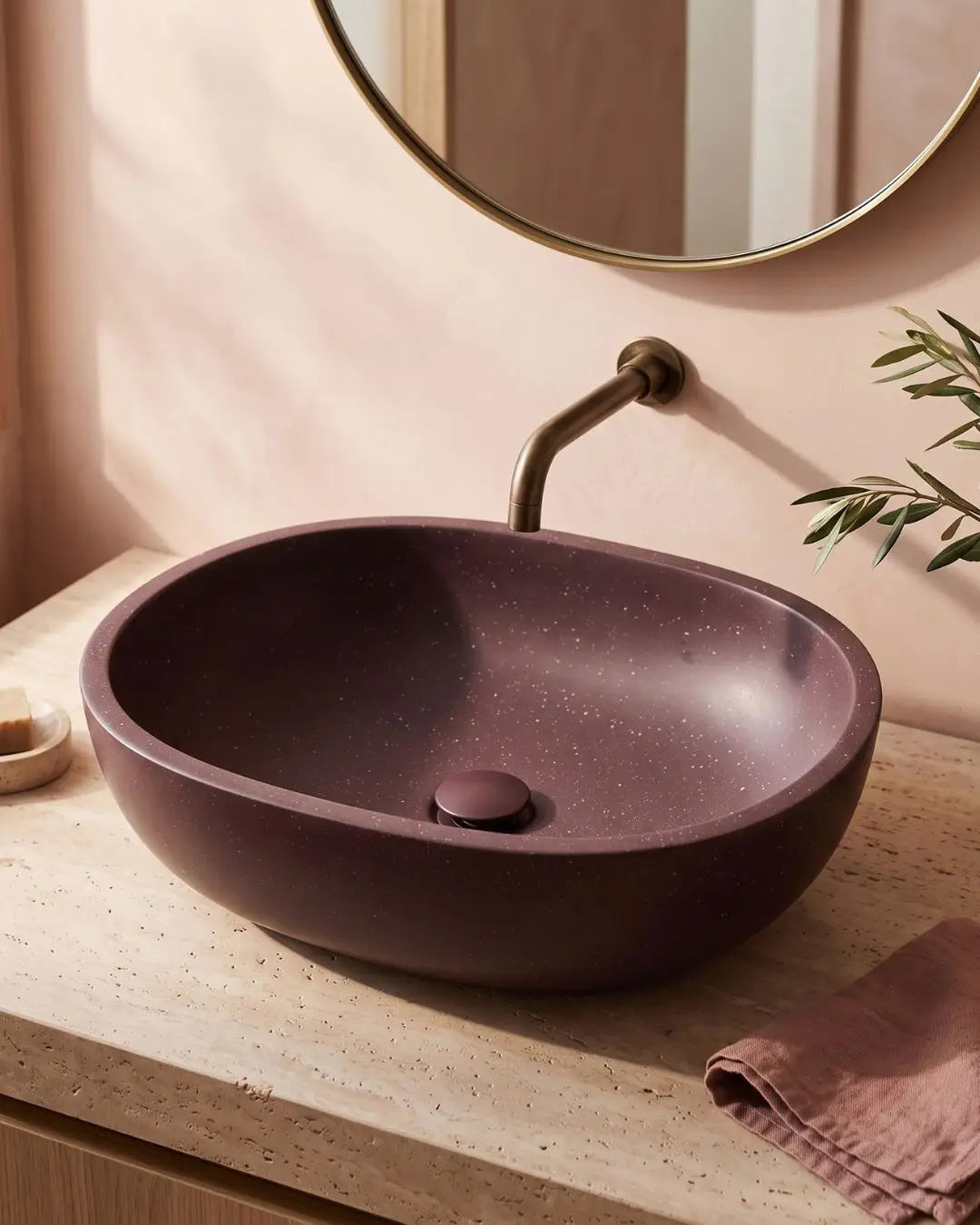 Rubens stone composite basin